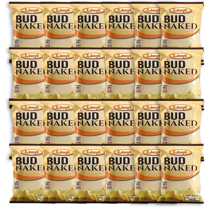 Limye’ Bud Naked Potato chips, Healthy Kosher Certified Snacks Variety packs - Salted Chips, No Artificial Flavors, Vegan Gluten Free Chips
